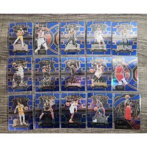 Panini Select NBA Basketball Trading Cards Lot Of 15 Blue Prisms NM 2024